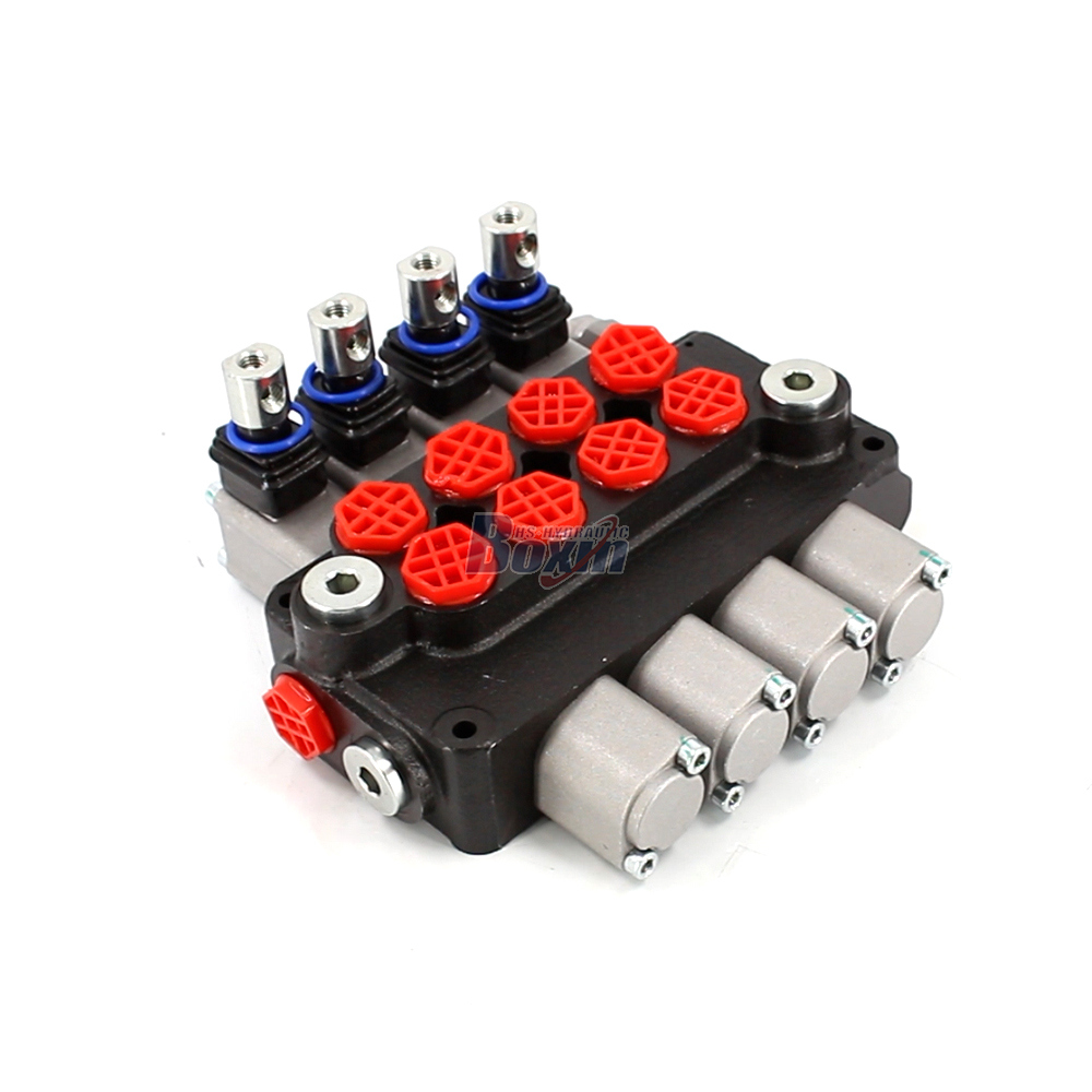 DCV20 Manual 4 Spool Monoblock Directional Valve image