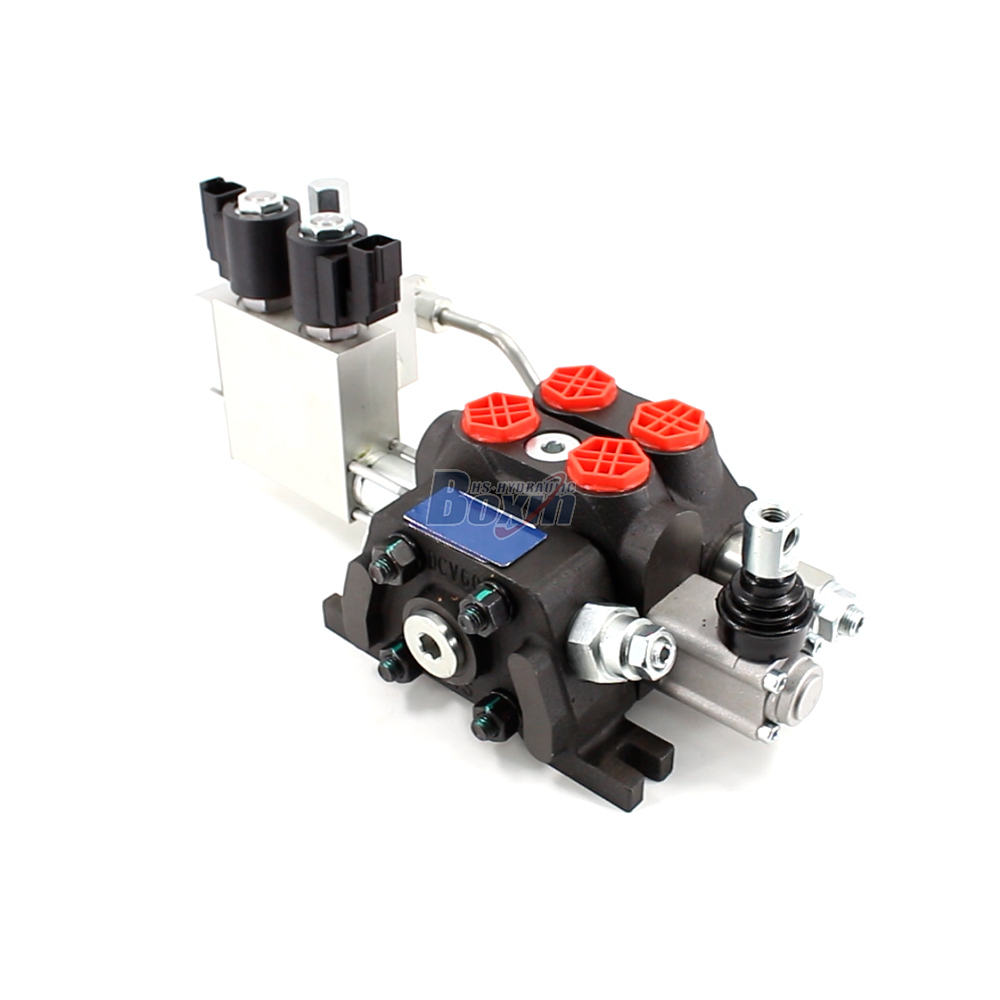DCV60 Electro-hydraulic 1 Spool Sectional Directional Valve image