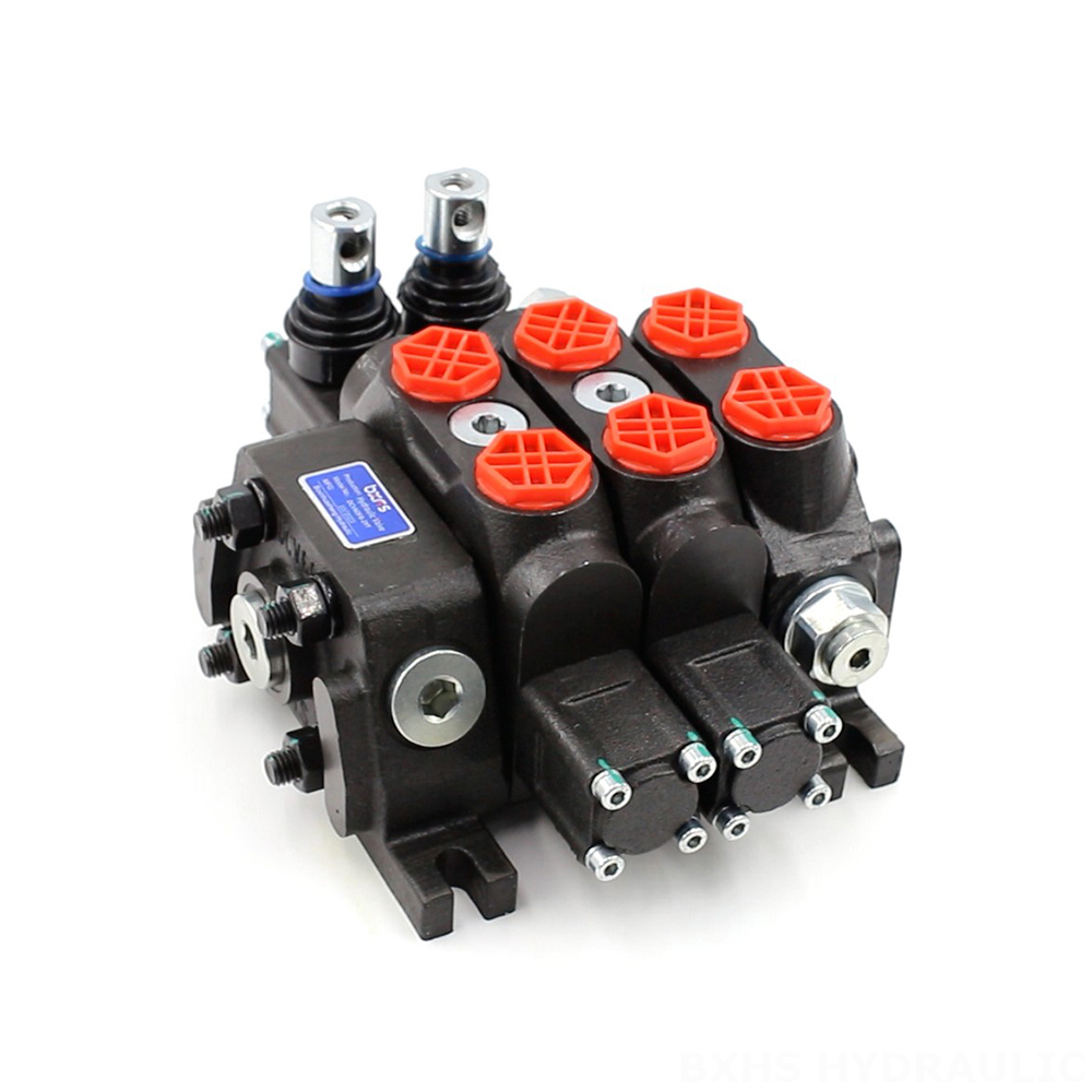 DCV60 Manual 2 Spool Sectional Directional Valve image