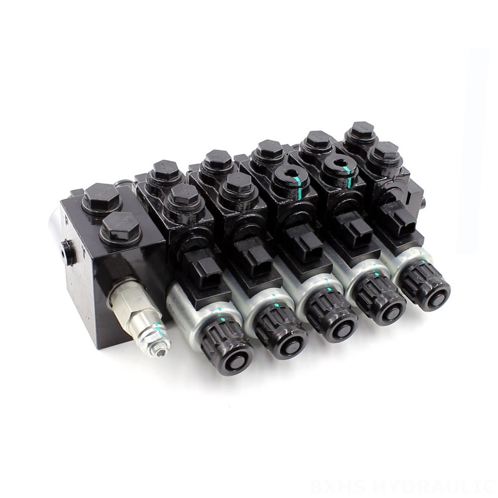 HDCF50 Solenoid 5 Spool Solenoid Control Valve image