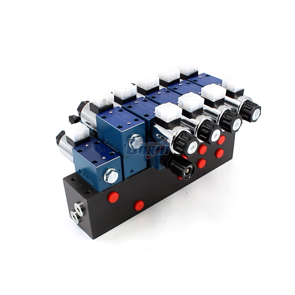 HSBS06-6 Solenoid 6 Spool Solenoid Control Valve image