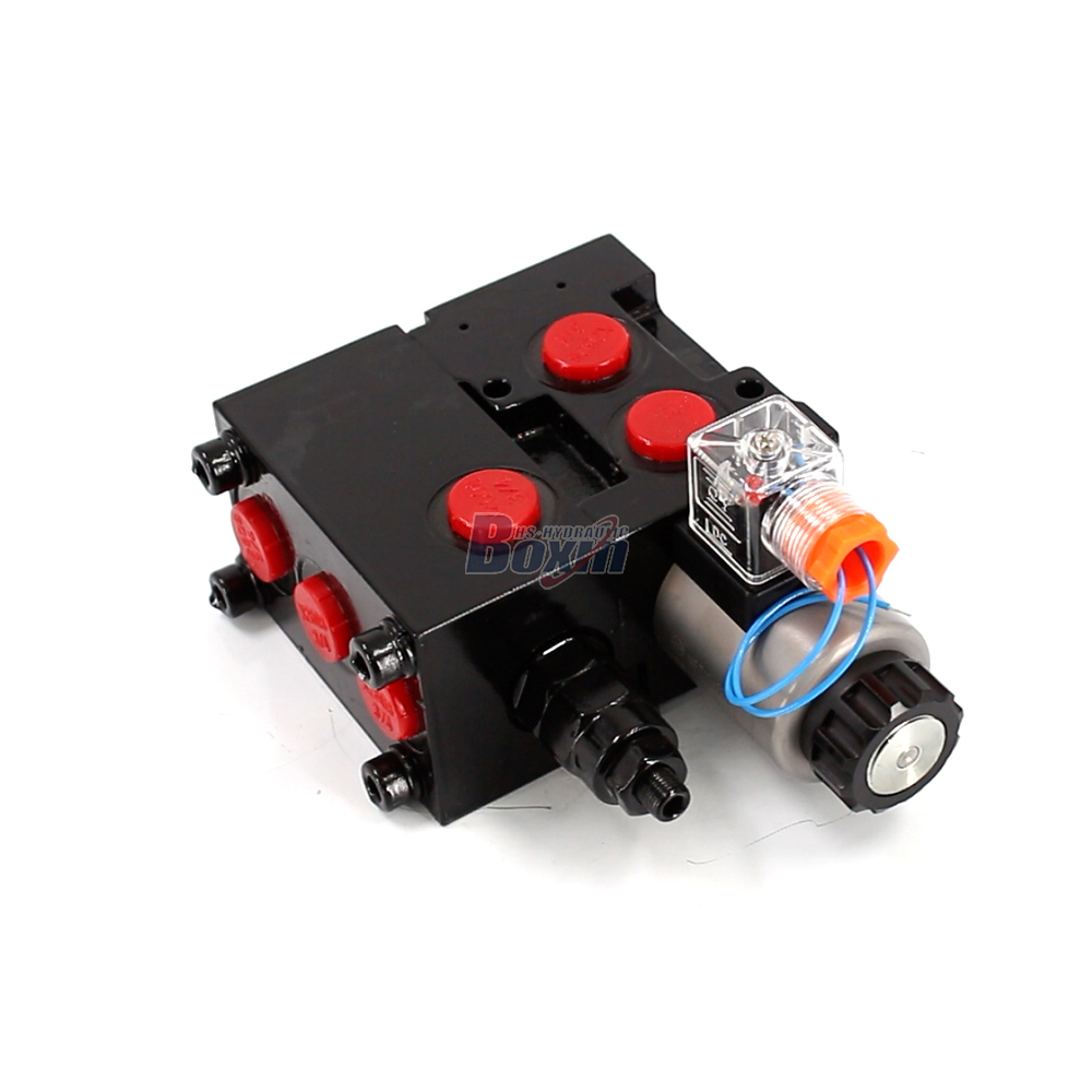 HSV06-AQF-2 Solenoid 2 Spool Flow Diverter Valve Boxinhuasheng HSV06-AQF-2 Solenoid 2 Spool Flow Diverter Valve