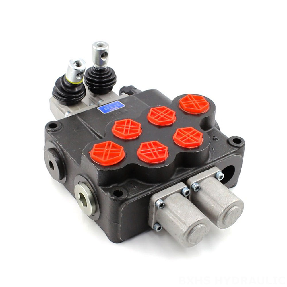 P120 Manual 2 Spool Monoblock Directional Valve image
