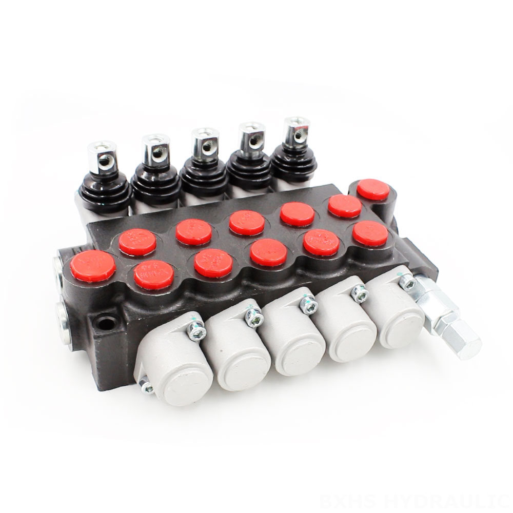 P40-U34-U68 Manual 5 Spool Monoblock Directional Valve image