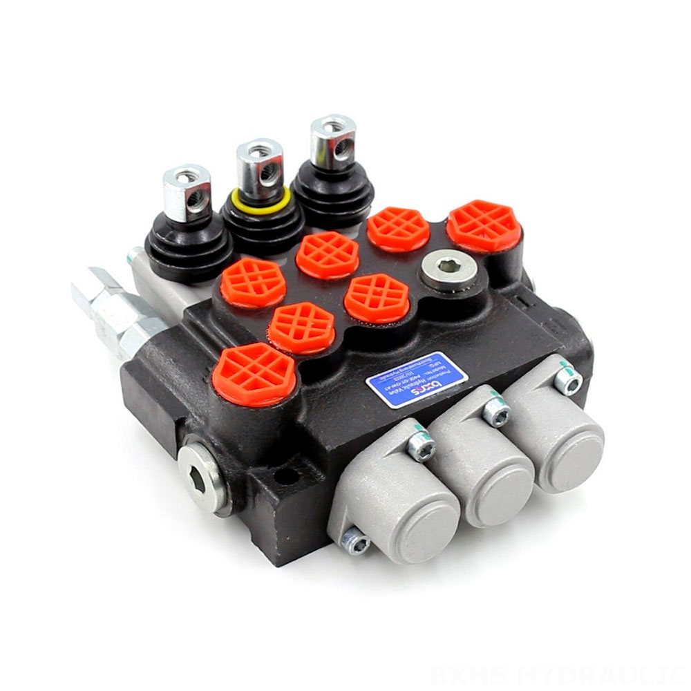 P40 Manual 3 Spool Monoblock Directional Valve image