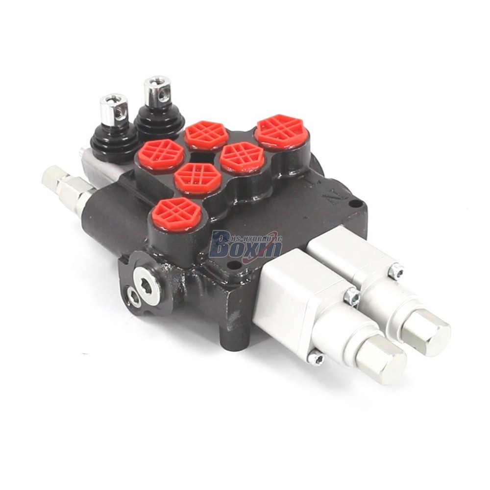 P80AFT-2QTW1 Manual 2 Spool Monoblock Directional Valve image