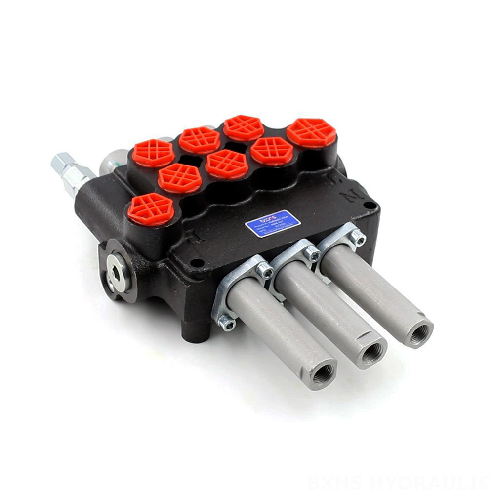P80 Cable 3 Spool Monoblock Directional Valve image