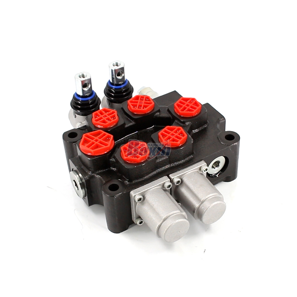 Q75-2OT Manual 2 Spool Monoblock Directional Valve Boxinhuasheng Q75-2OT Manual 2 Spool Monoblock Directional Valve