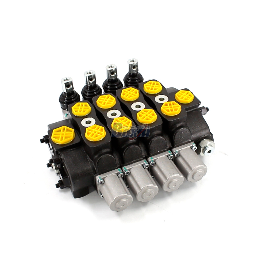 SD8 Manual 4 Spool Sectional Directional Valve image