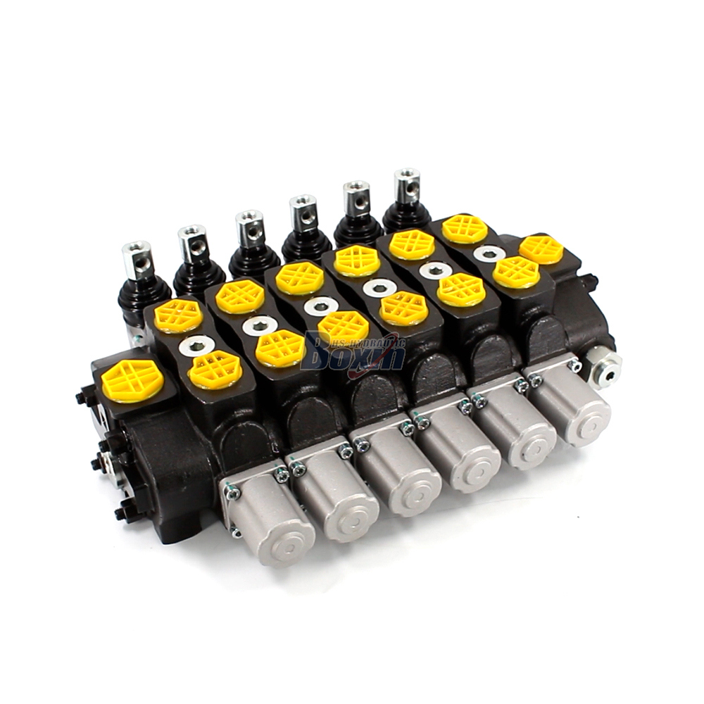 SD8 Manual 6 Spool Sectional Directional Valve image