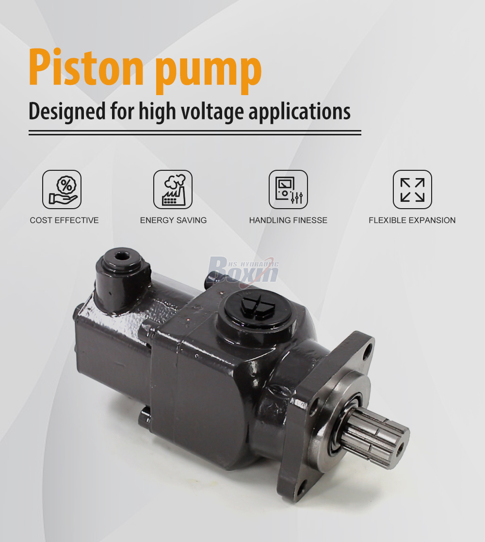 B6-50 50 cc/rev 25 MPa (3625 psi) Hydraulic Piston Pump detailed image