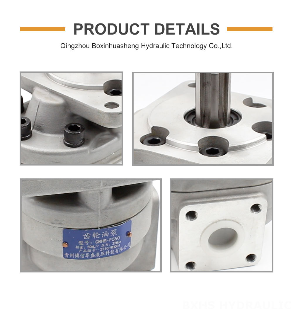 CBHS-F550 50 cc/rev Hydraulic Gear Pump detailed image