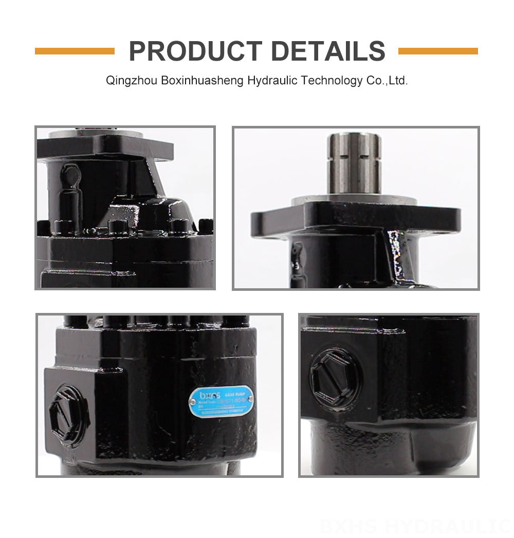 CBHST1-ISO-63 63 cc/rev Hydraulic Gear Pump detailed image