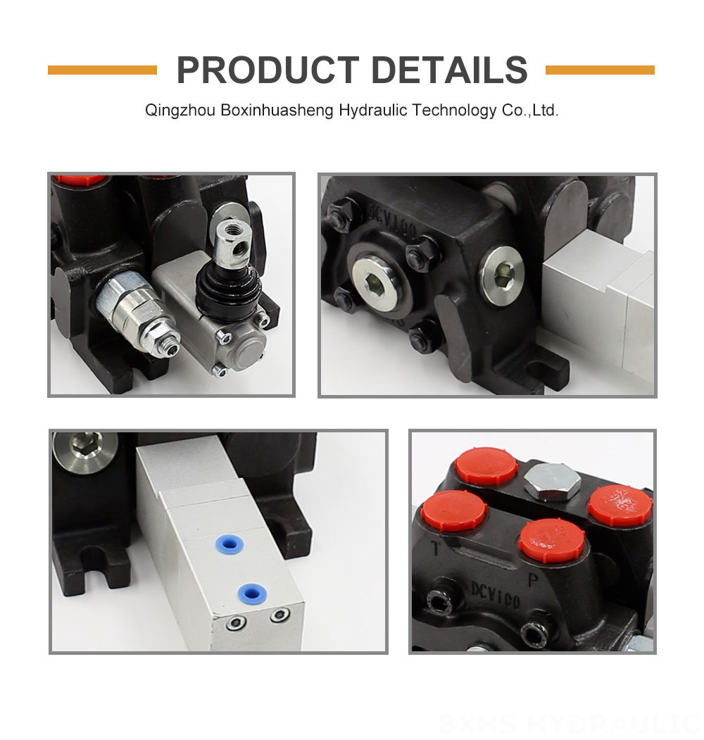 DCV100 Pneumatic 1 Spool Sectional Directional Valve detailed image