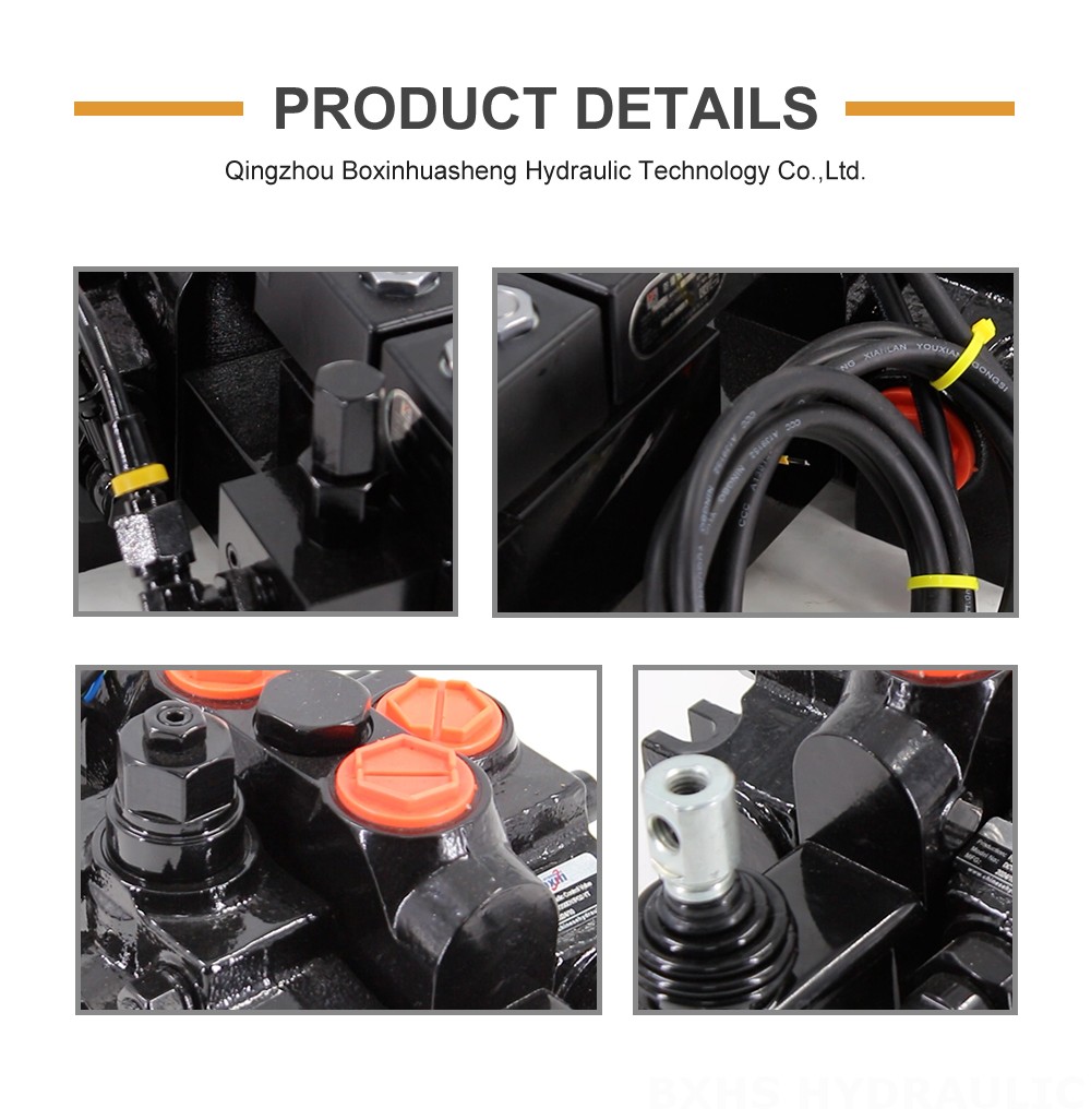 DCV200-FB Electro-hydraulic 1 Spool Sectional Directional Valve detailed image