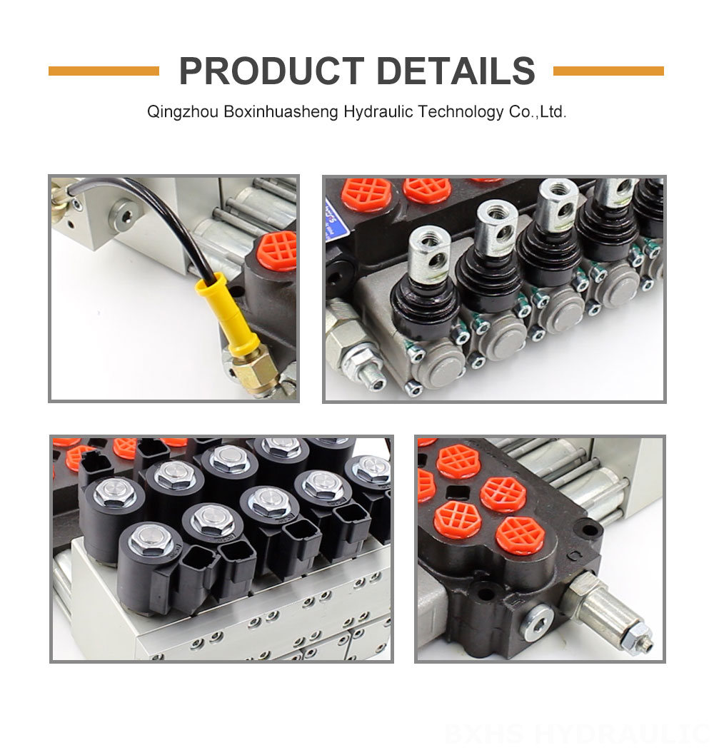 DCV40Z Manual 5 Spool Outrigger Control Valve detailed image
