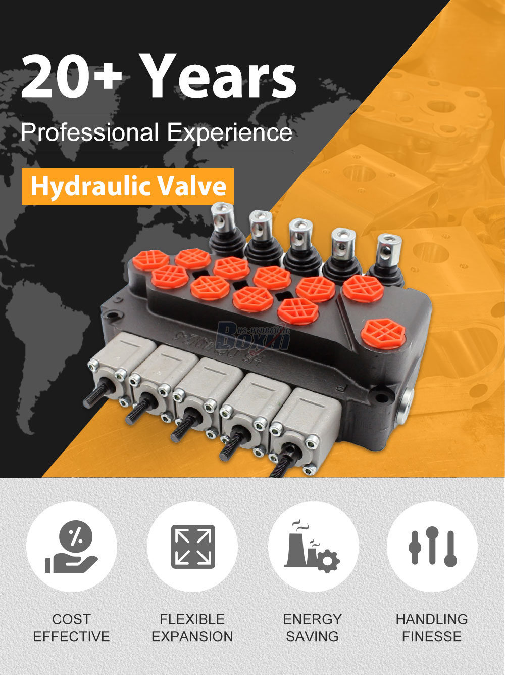 Hydraulic Directional Control Valve | DCV40Z Series | Wholesale & OEM detailed image