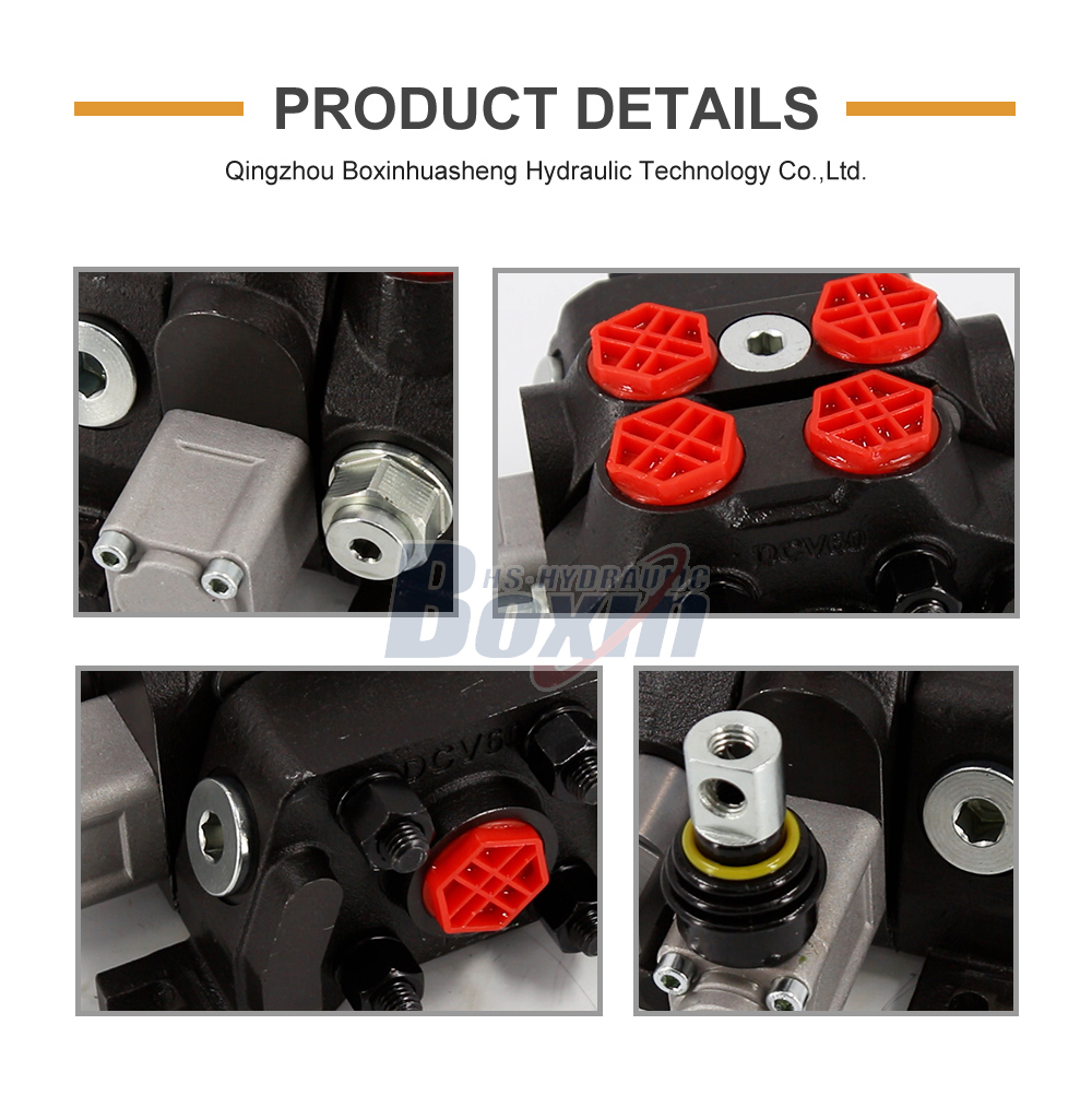 DCV60 Manual 1 Spool Sectional Directional Valve detailed image