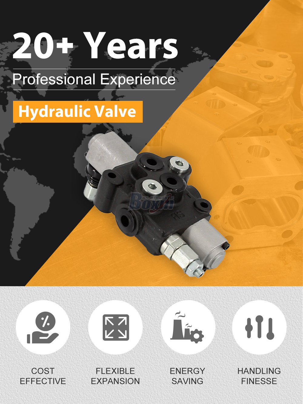 HS45-FZJ Manual 1 Spool Monoblock Directional Valve detailed image