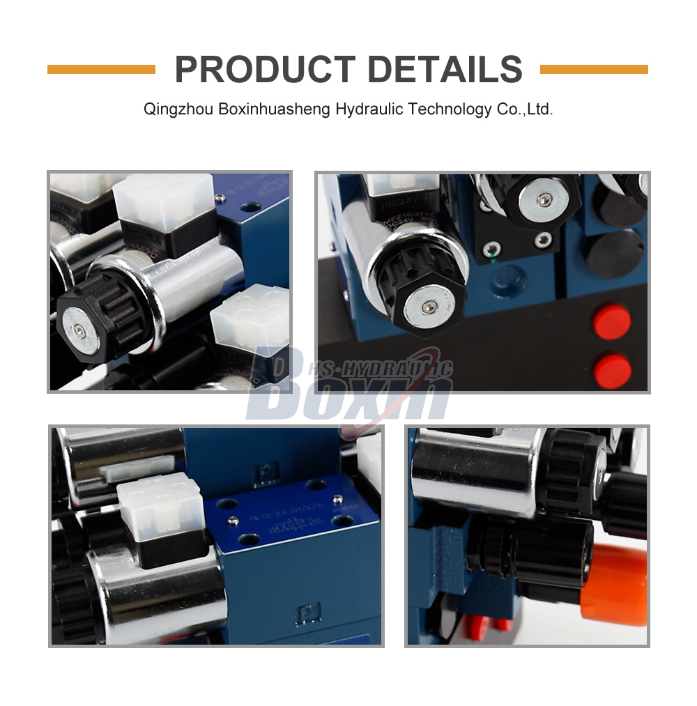 Strategic Partnership Opportunities for HSBS06 Solenoid 3 Spool Valve Distribution detailed image
