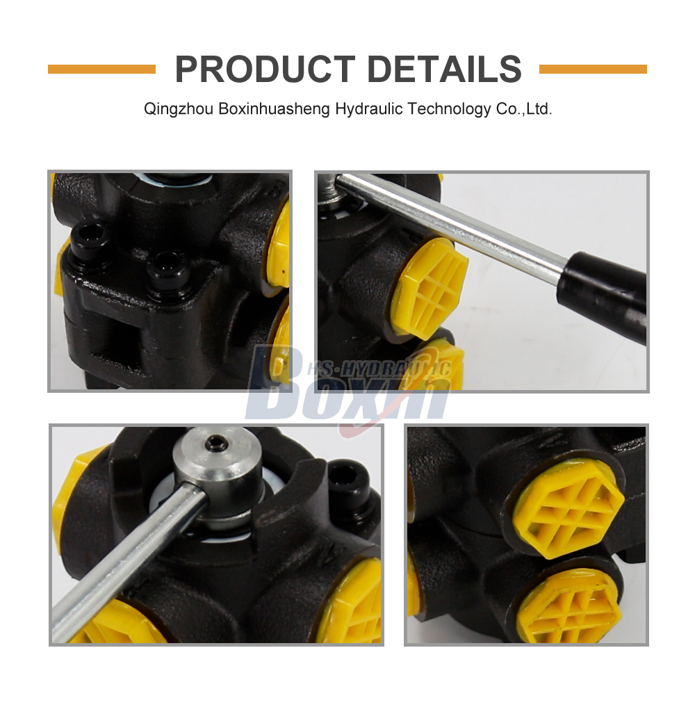 HSDV33-2 Manual 1 Spool Flow Diverter Valve detailed image