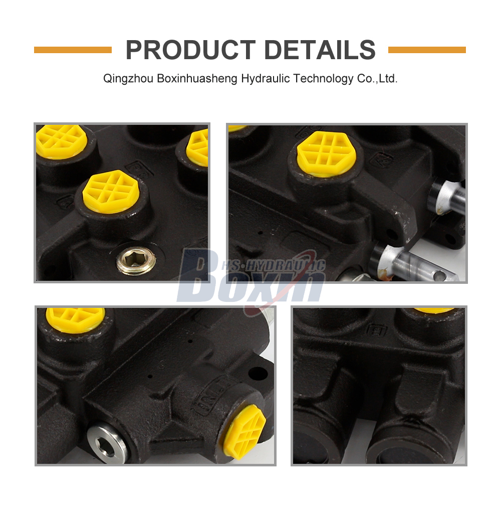 HSSP-2OT-J Manual Hydraulic Directional Control Valve 2 Spool detailed image