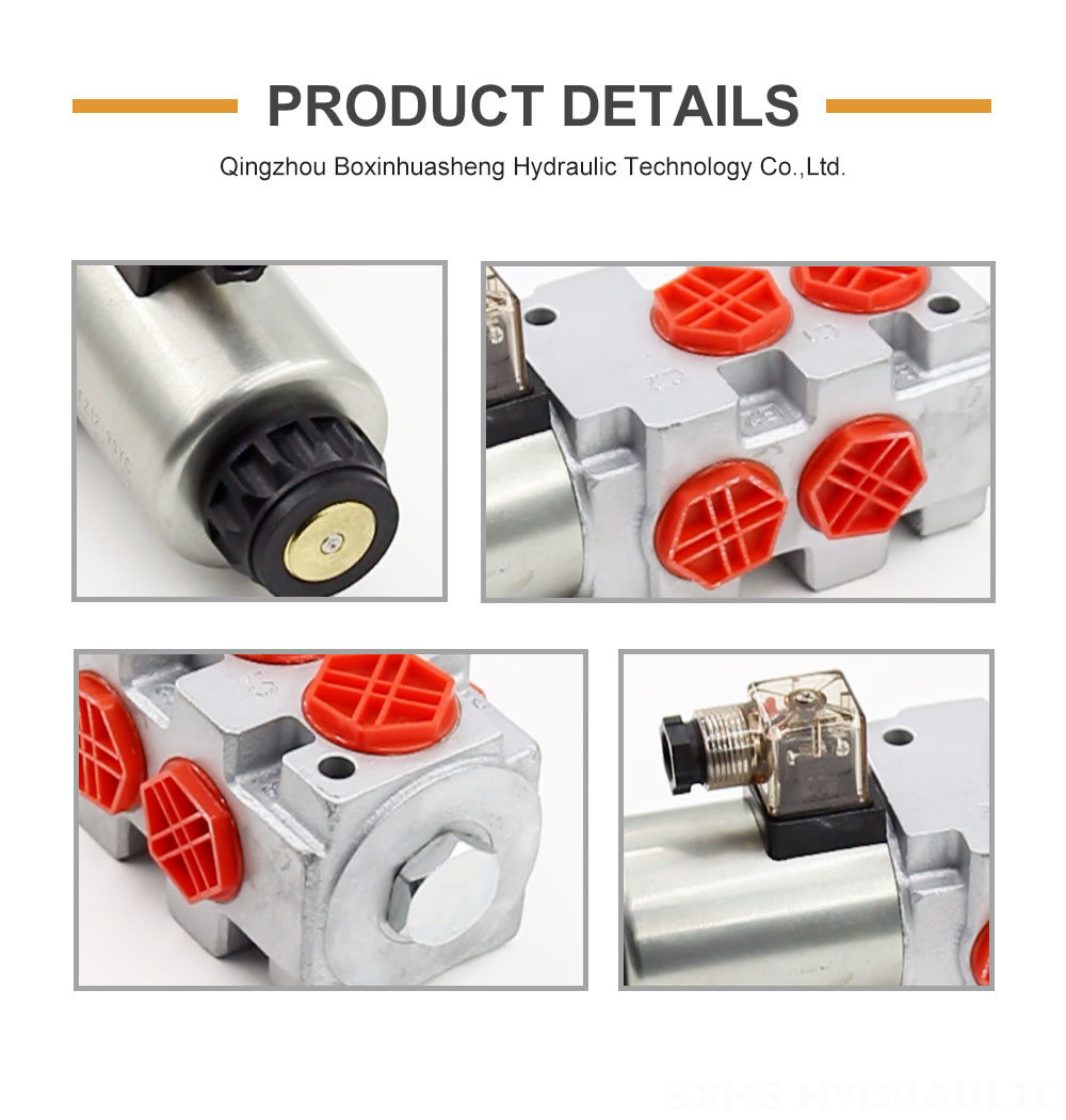 HSV09-DKL Solenoid 1 Spool Flow Diverter Valve detailed image