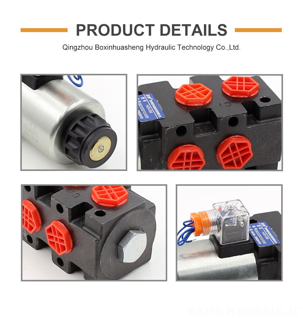 Hydraulic Control Valve Directional Manual Flow Diverter Valve - HSV09 Series | Wholesale & OEM detailed image