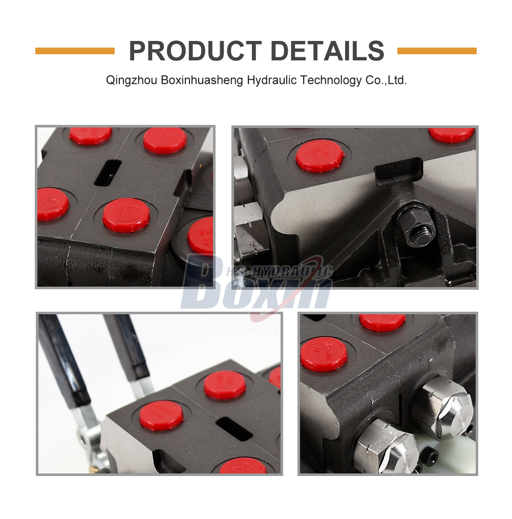 HSV20 Manual 2 Spool Sectional Directional Valve detailed image