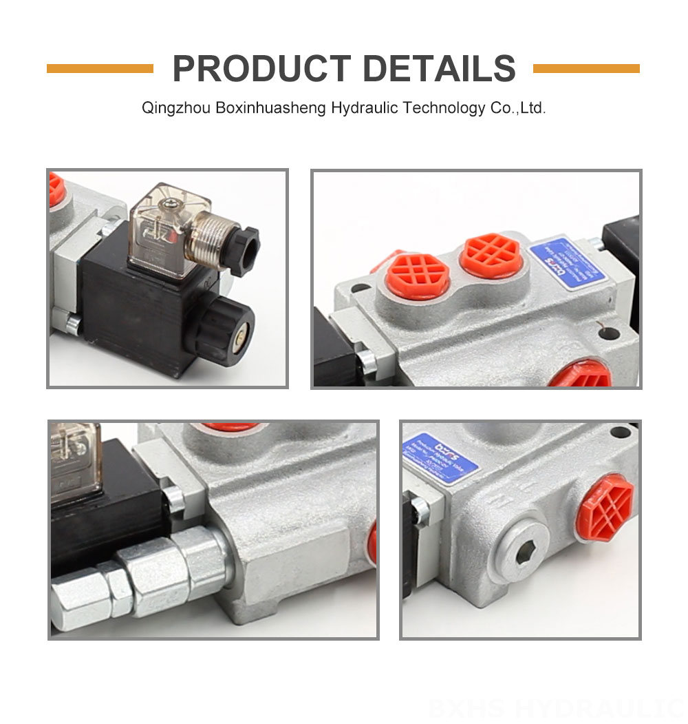 P40-DKL Solenoid 1 Spool Monoblock Directional Valve detailed image