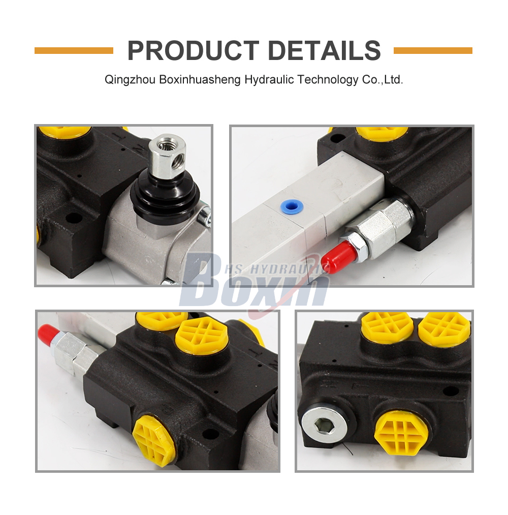 P40Q-OT Pneumatic 1 Spool Monoblock Directional Valve detailed image