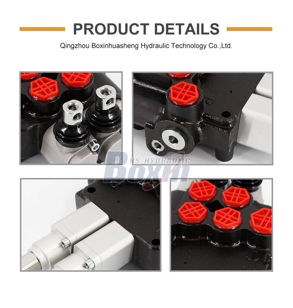 P80AFT-2QTW1 Manual 2 Spool Monoblock Directional Valve detailed image