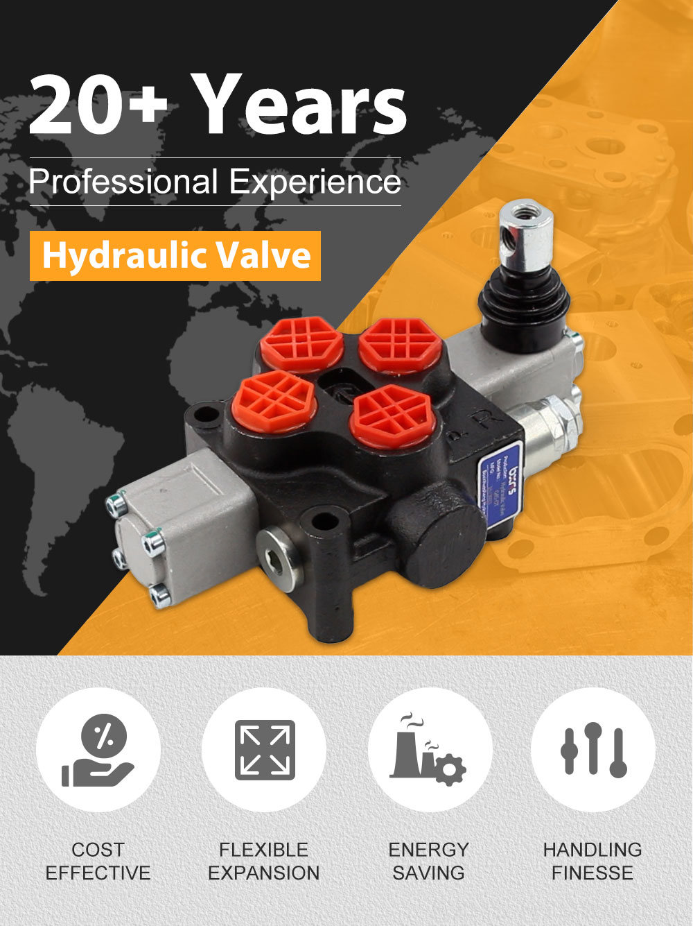 Q45 Manual 1 Spool Monoblock Directional Valve detailed image