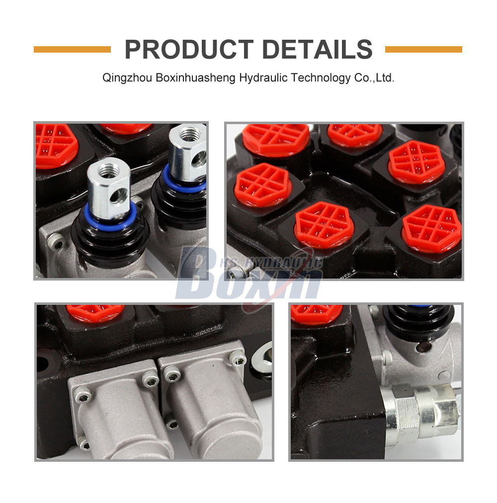 Q75-2OT Manual 2 Spool Monoblock Directional Valve detailed image