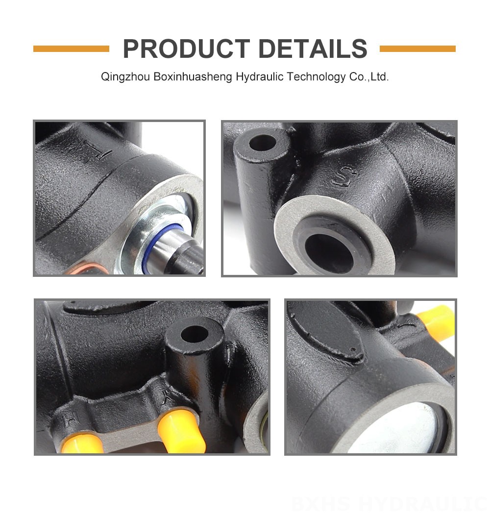 QFCK-F20L-01 Pneumatic 1 Spool Tipping Valve detailed image