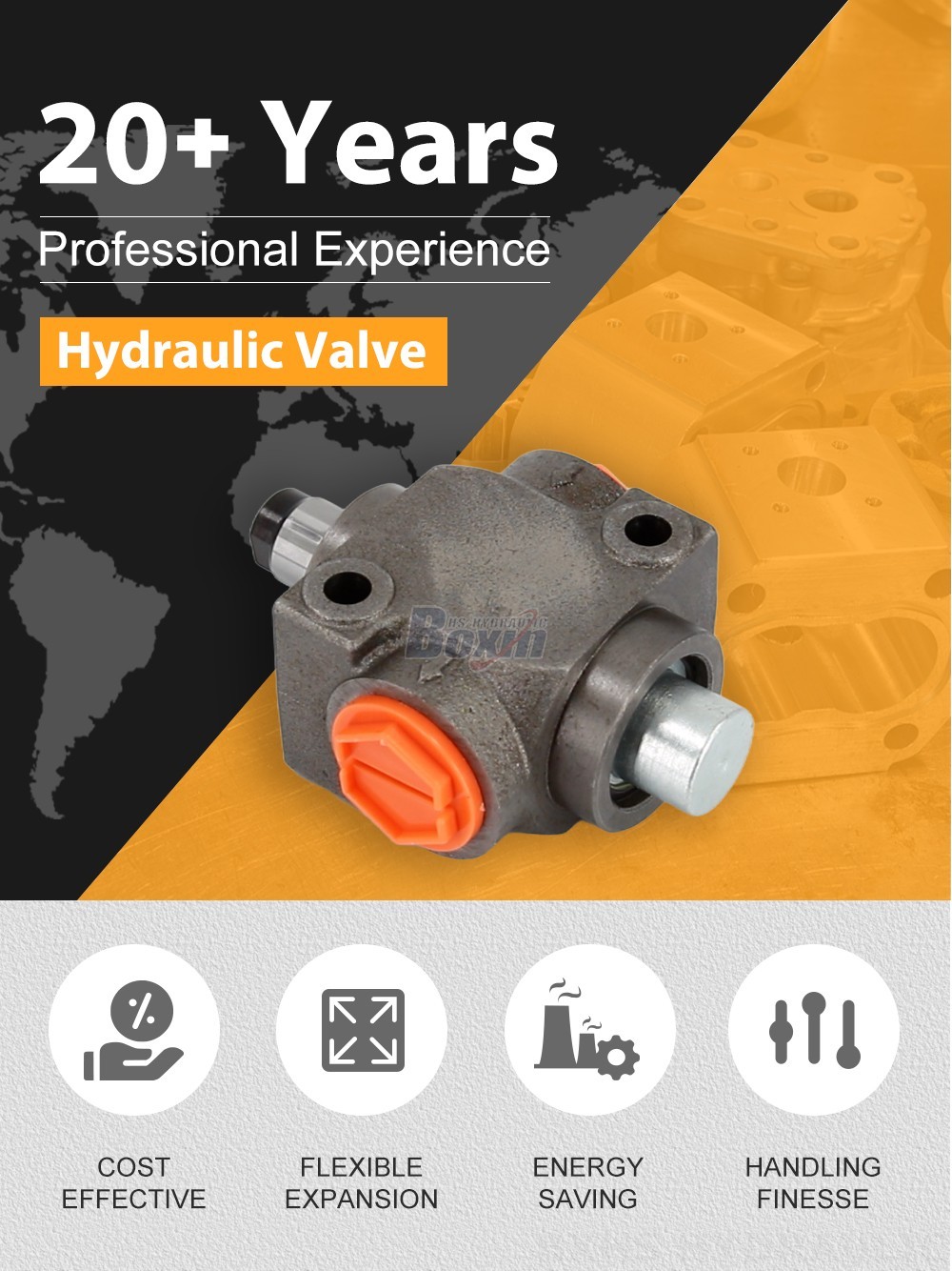Explore Global Partnership Opportunities for QHF20A Manual 1 Spool Monoblock Directional Valve detailed image