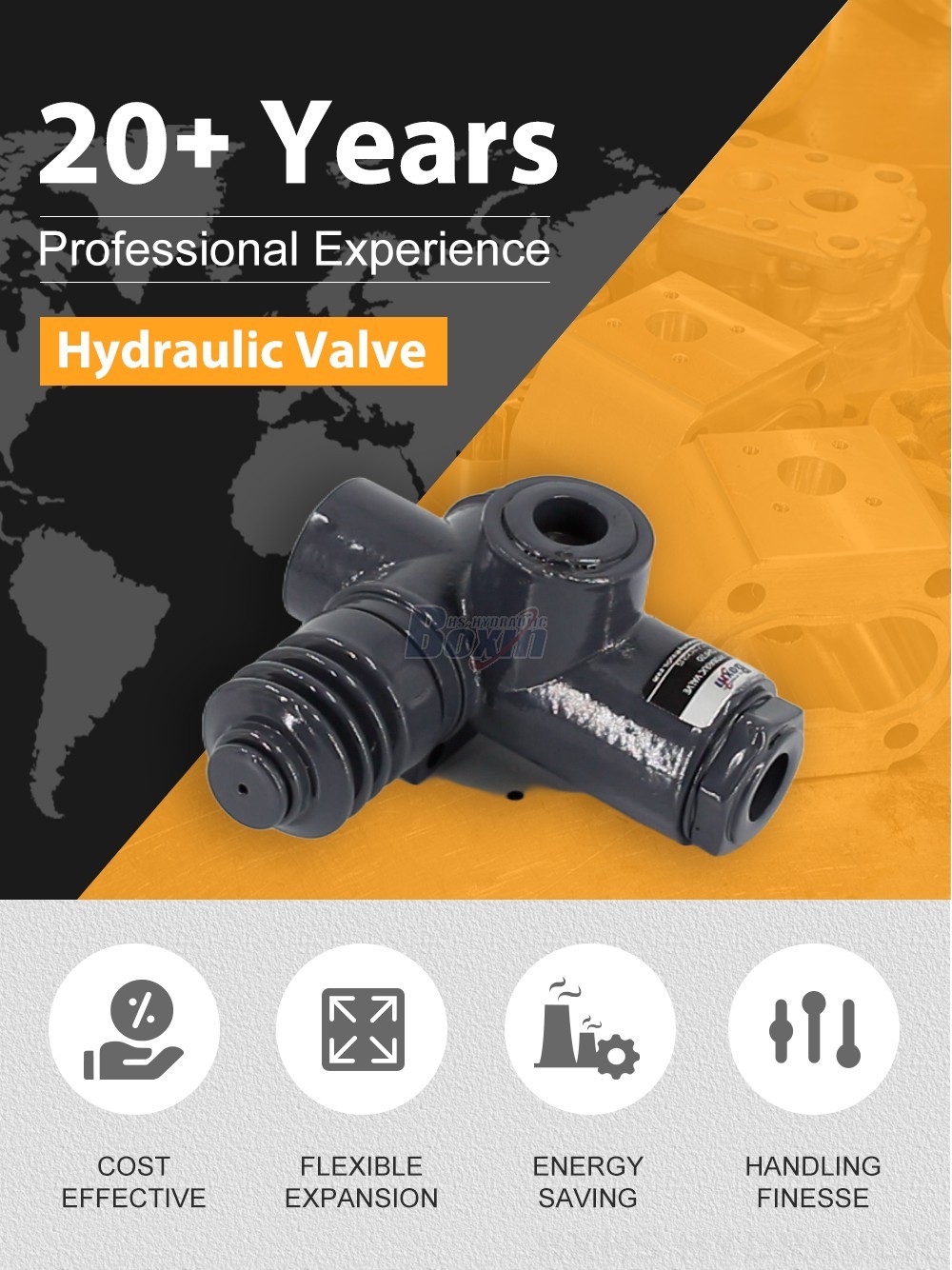 QHF20 Manual 1 Spool Monoblock Directional Valve detailed image