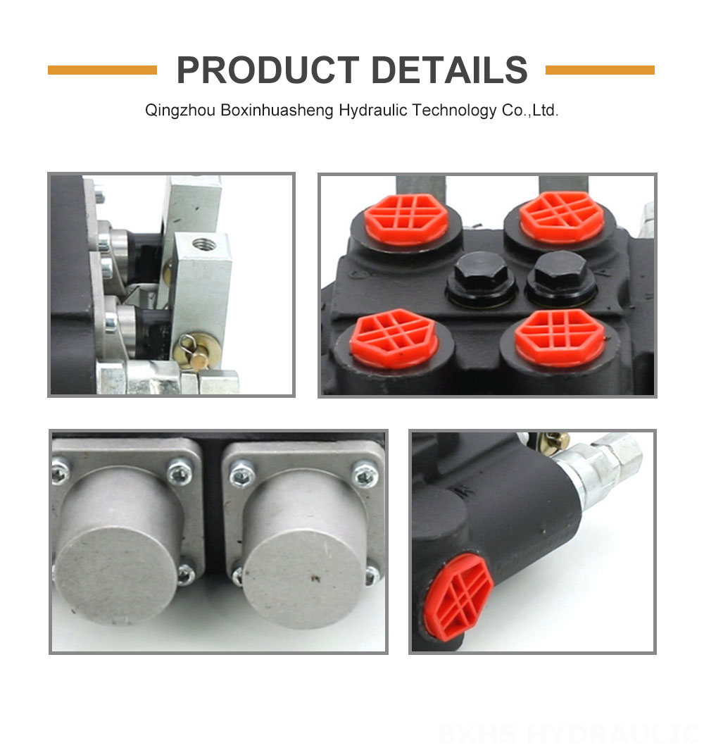 RD5200 Manual 2 Spool Hydraulic Control Valve detailed image