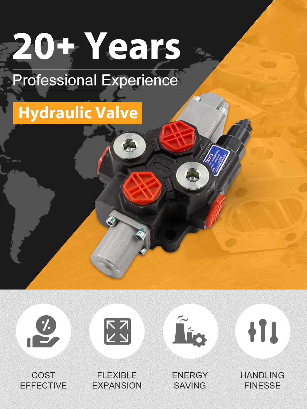 SD14 Manual 1 Spool Monoblock Directional Valve detailed image