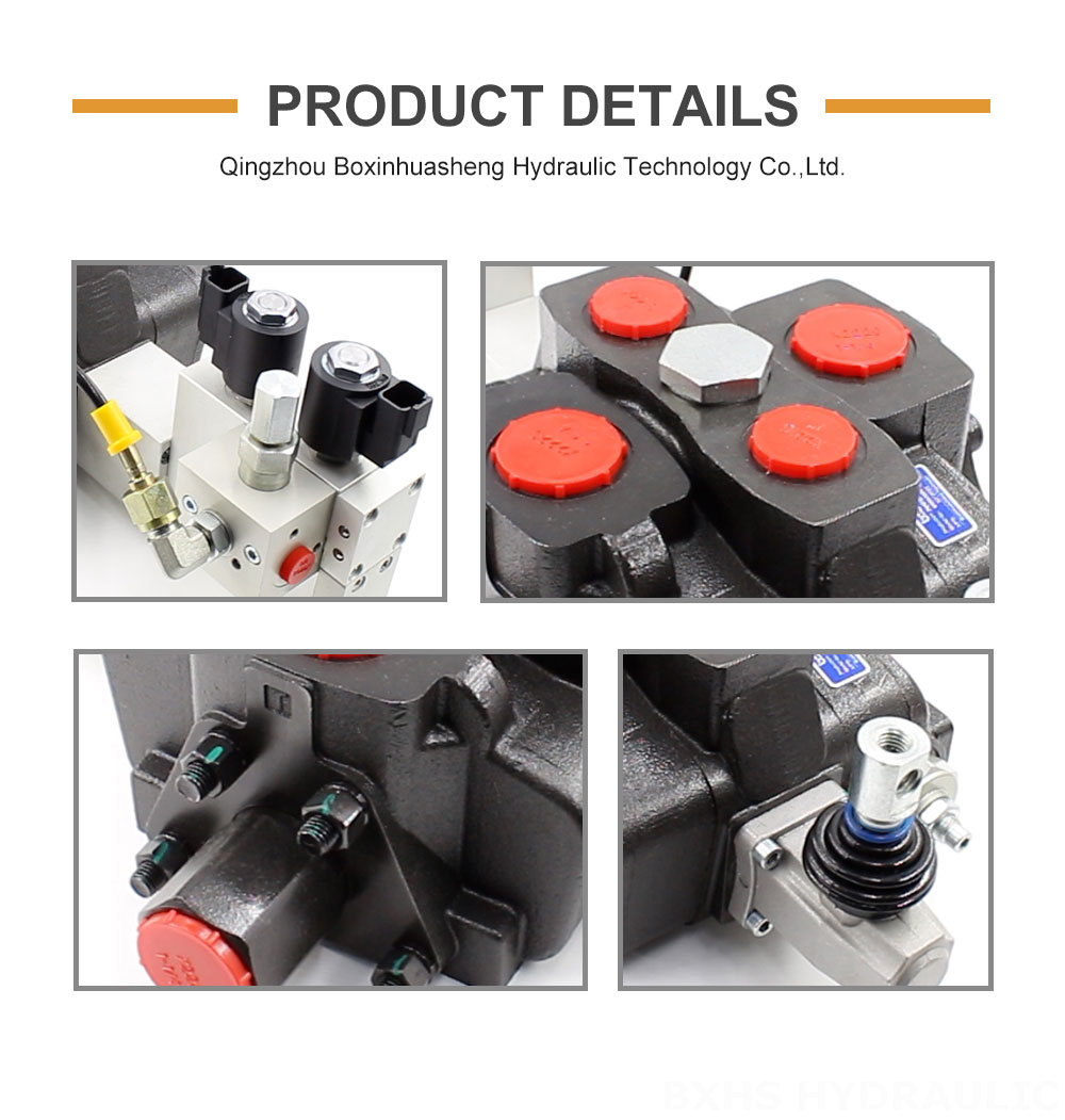 SD25 Electro-hydraulic 1 Spool Sectional Directional Valve detailed image