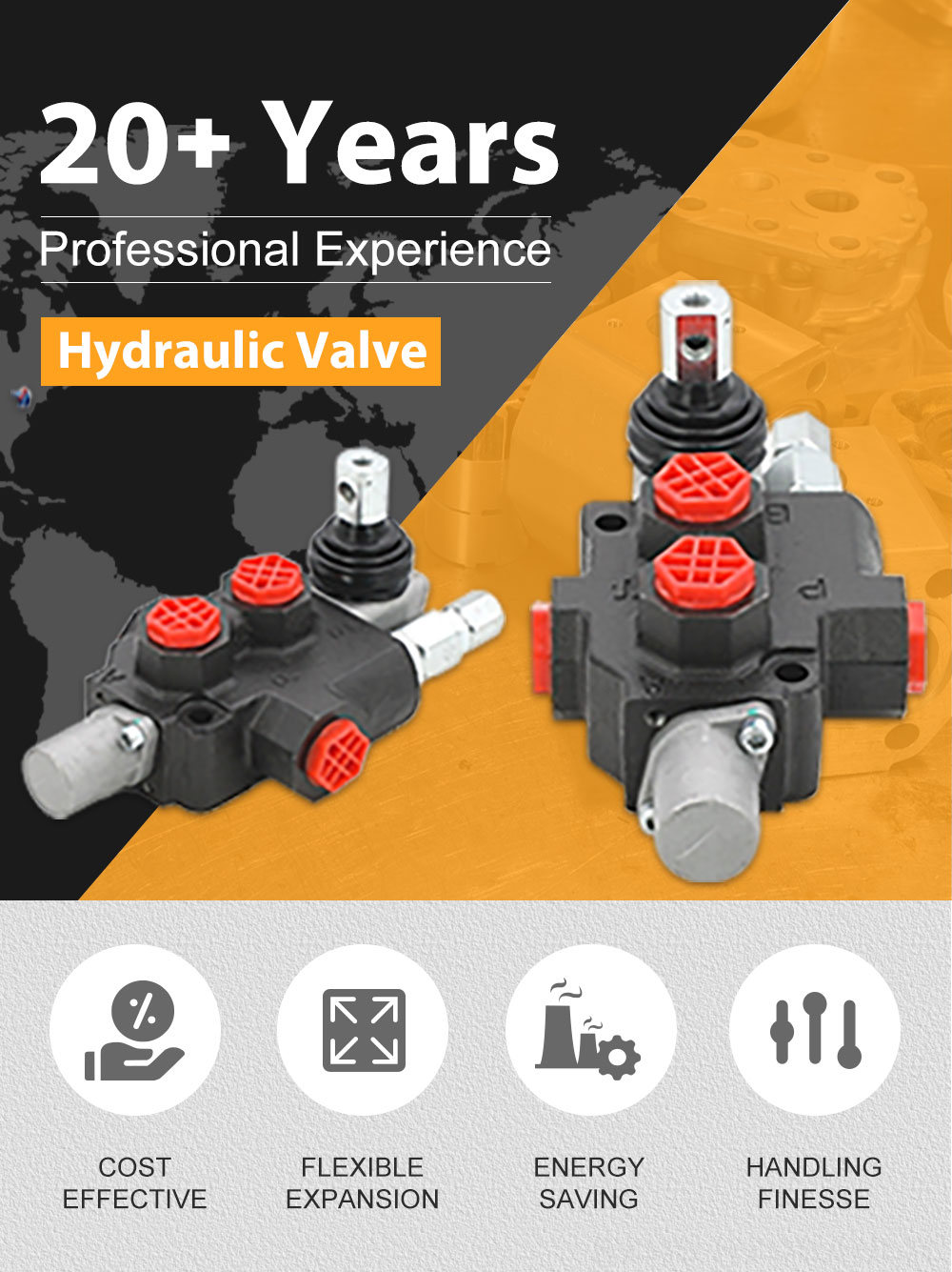 SD4 Manual 1 Spool Monoblock Directional Valve detailed image