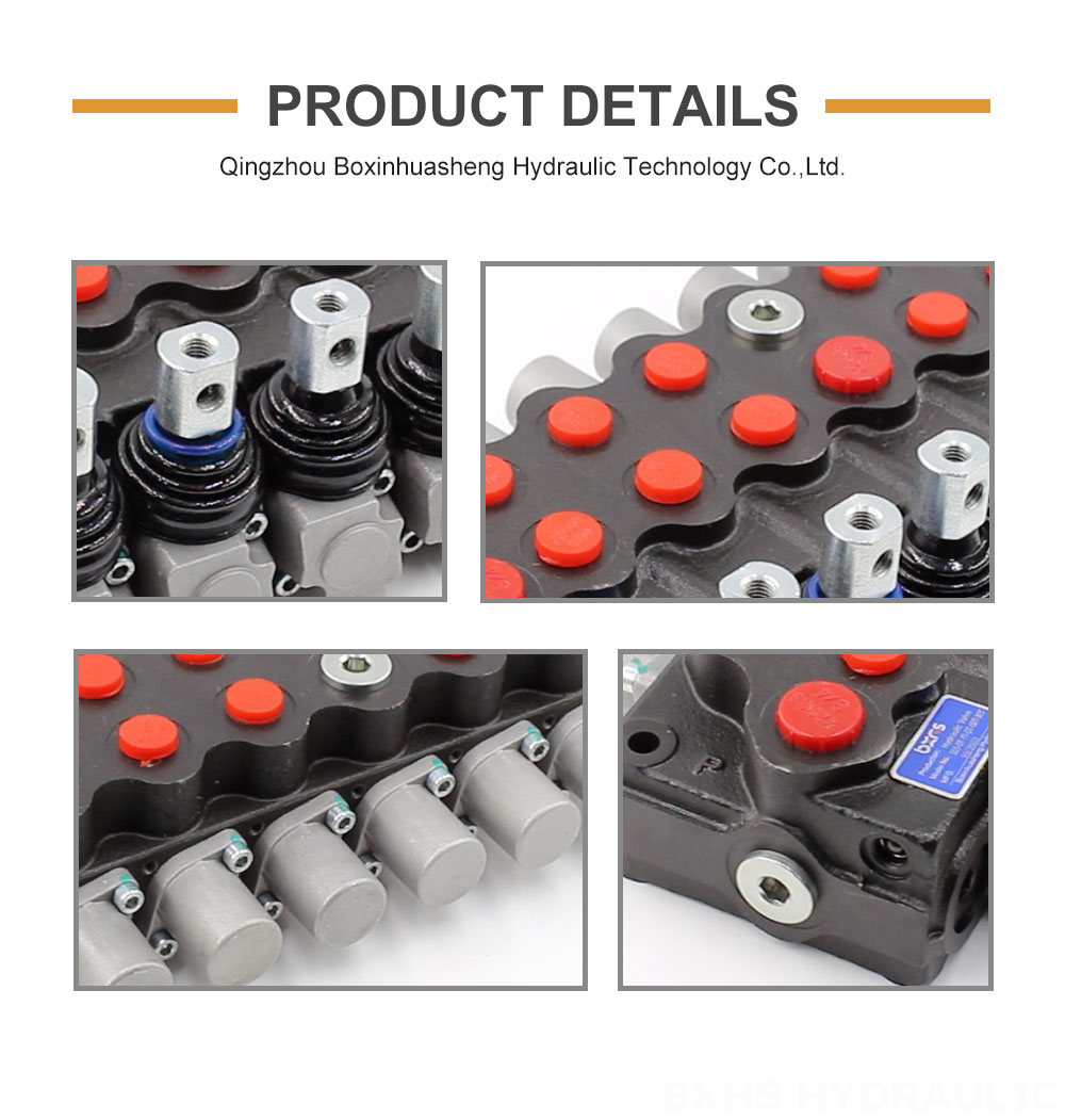 SD5 Manual 7 Spool Monoblock Directional Valve detailed image