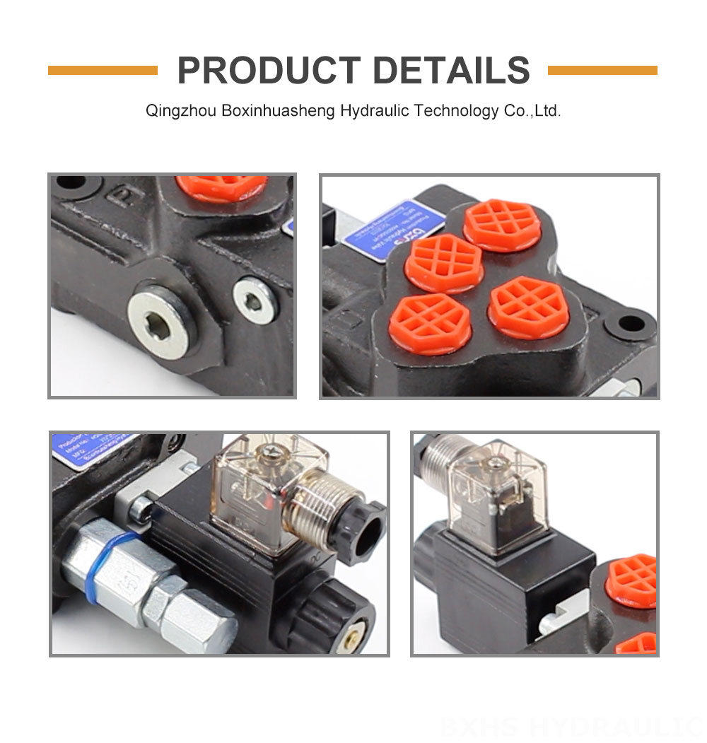 SD5 Solenoid 1 Spool Monoblock Directional Valve detailed image