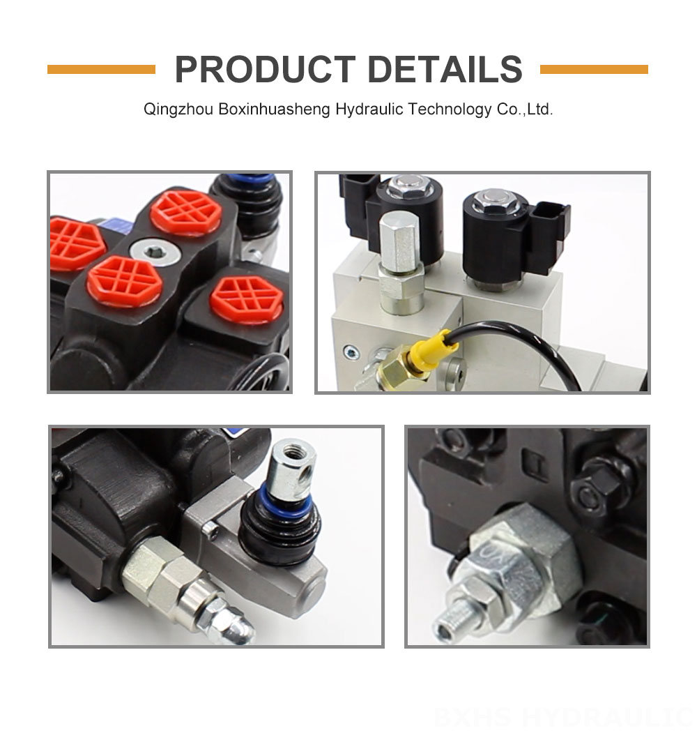 SD8 Electro-hydraulic 1 Spool Sectional Directional Valve detailed image
