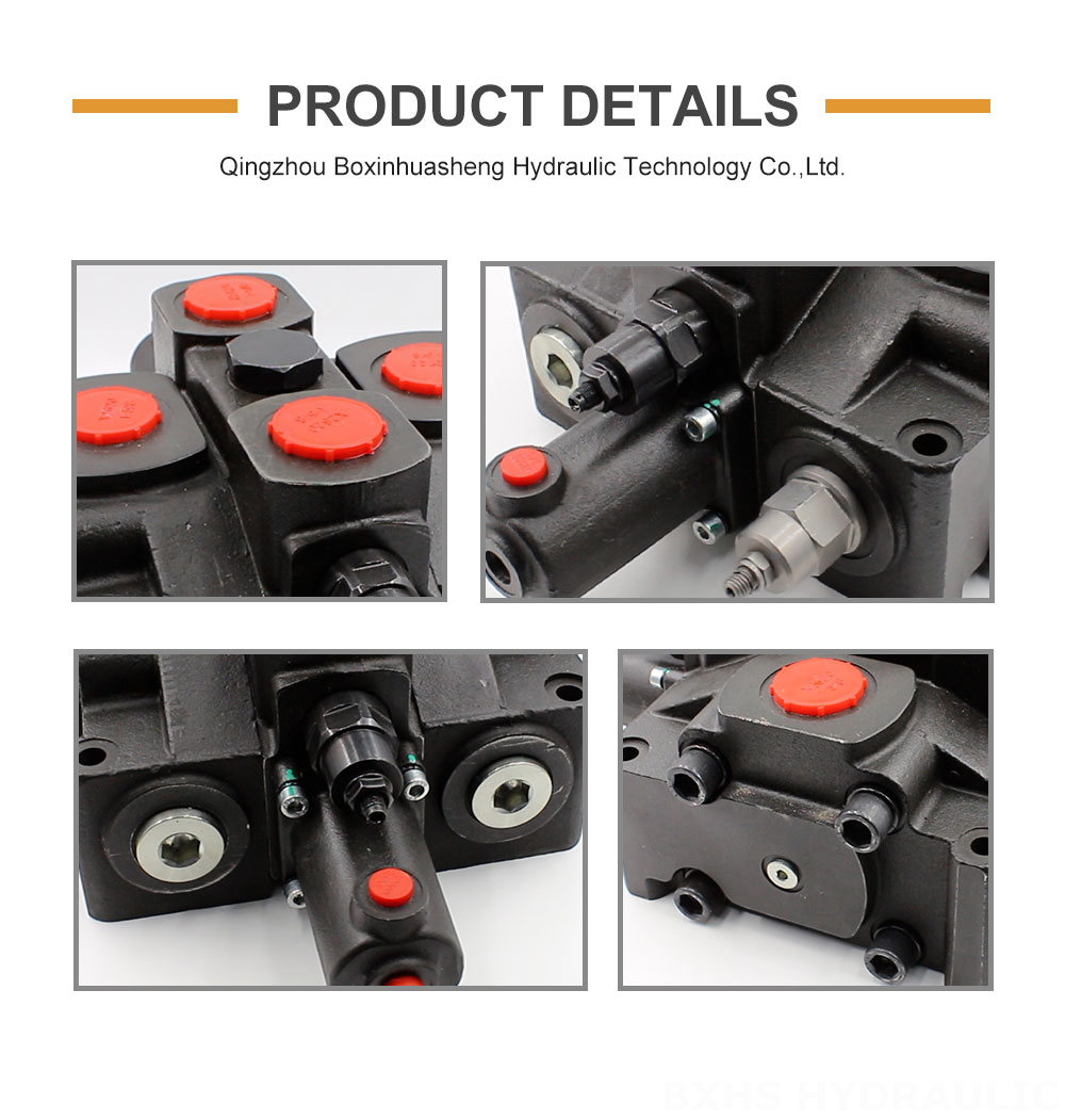 SDS380 Hydraulic 1 Spool Sectional Directional Valve detailed image