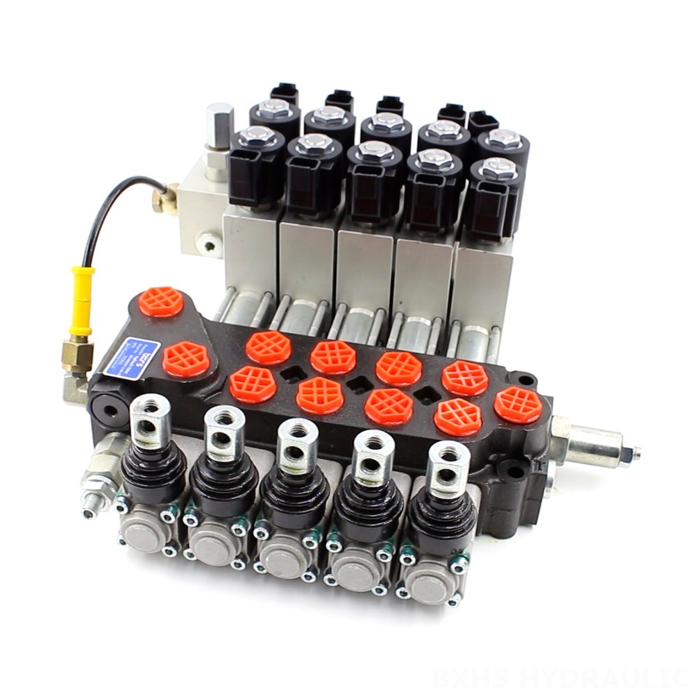 Distributor Hydraulique 5-Spool Monoblock Directional Valve - DCV40Z Series | Wholesale & OEM image