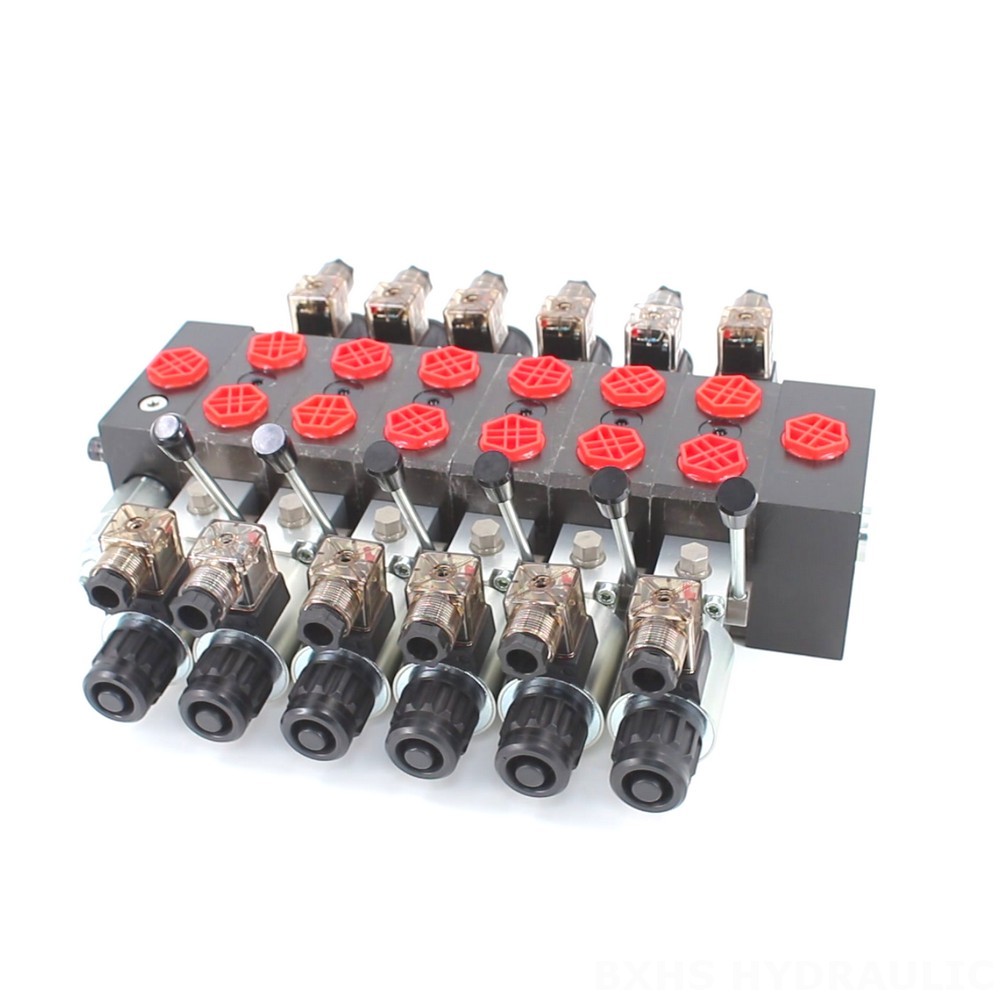 6-Spool Sectional Directional Valve DCV58 - Factory Direct Sales image