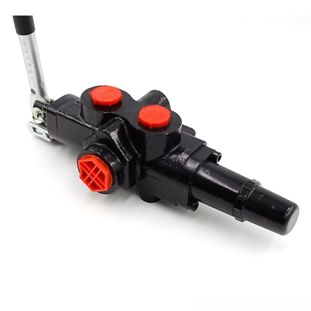 Manual Monoblock Log Splitter Valve - LVA1-95 Series | Wholesale & OEM Manual 1 Spool Log Splitter Valve image