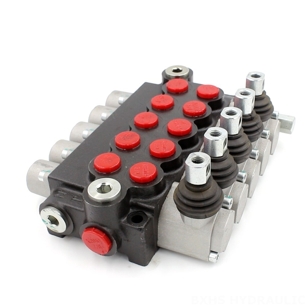 Solenoid Valve 12v 5 Spool Monoblock Directional Valve: Factory Direct & Wholesaler Prices image