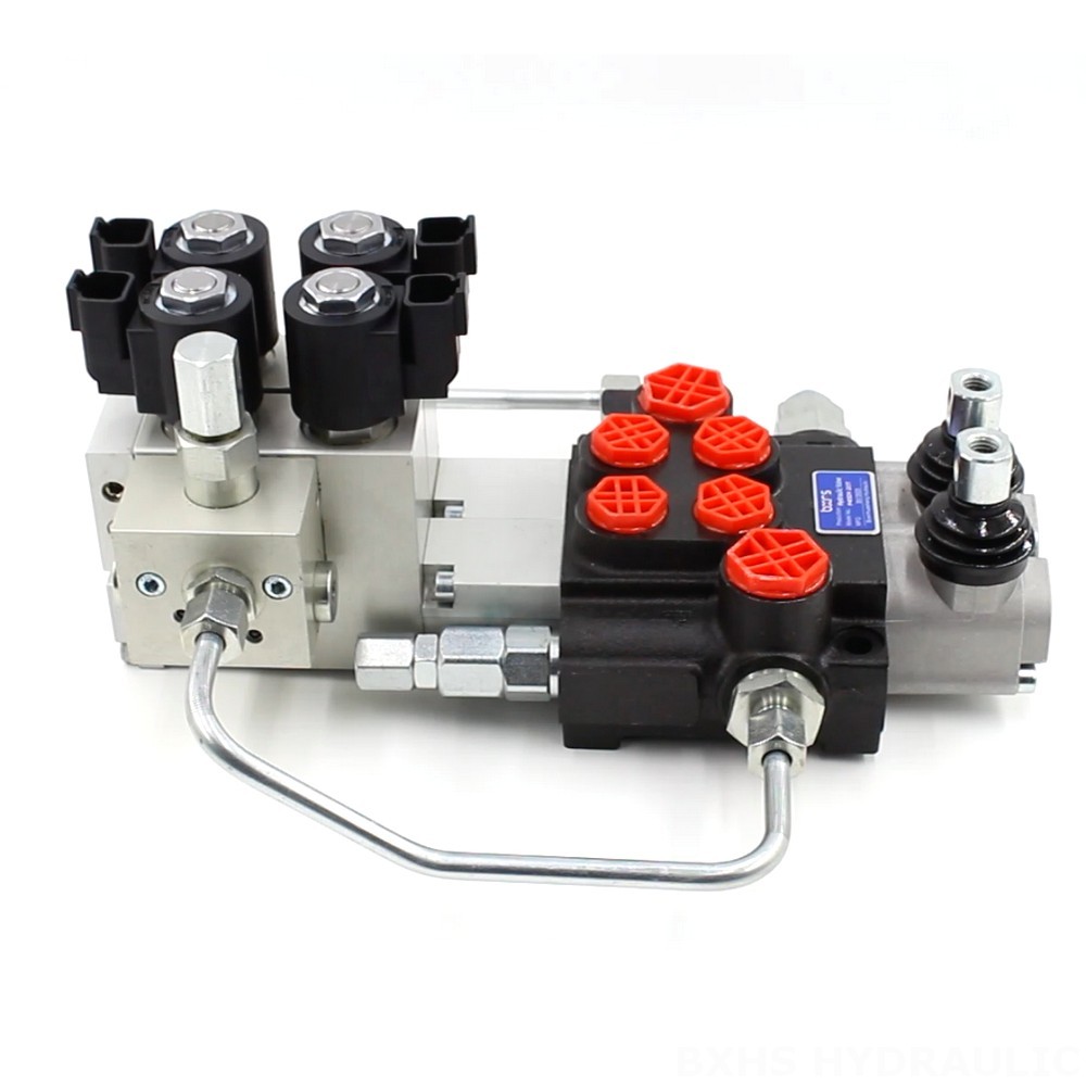 3 Way Spool Diverter Hydraulic Solenoid Valve P40 Electro-hydraulic Directional Valve image